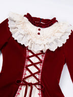 The Nutcracker - Winter Classic Lolita OP Dress, Front Opening and Accessories - image 8