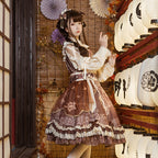 Yue Long Shi Yun - Daily Han Lolita Cake JSK - image 5