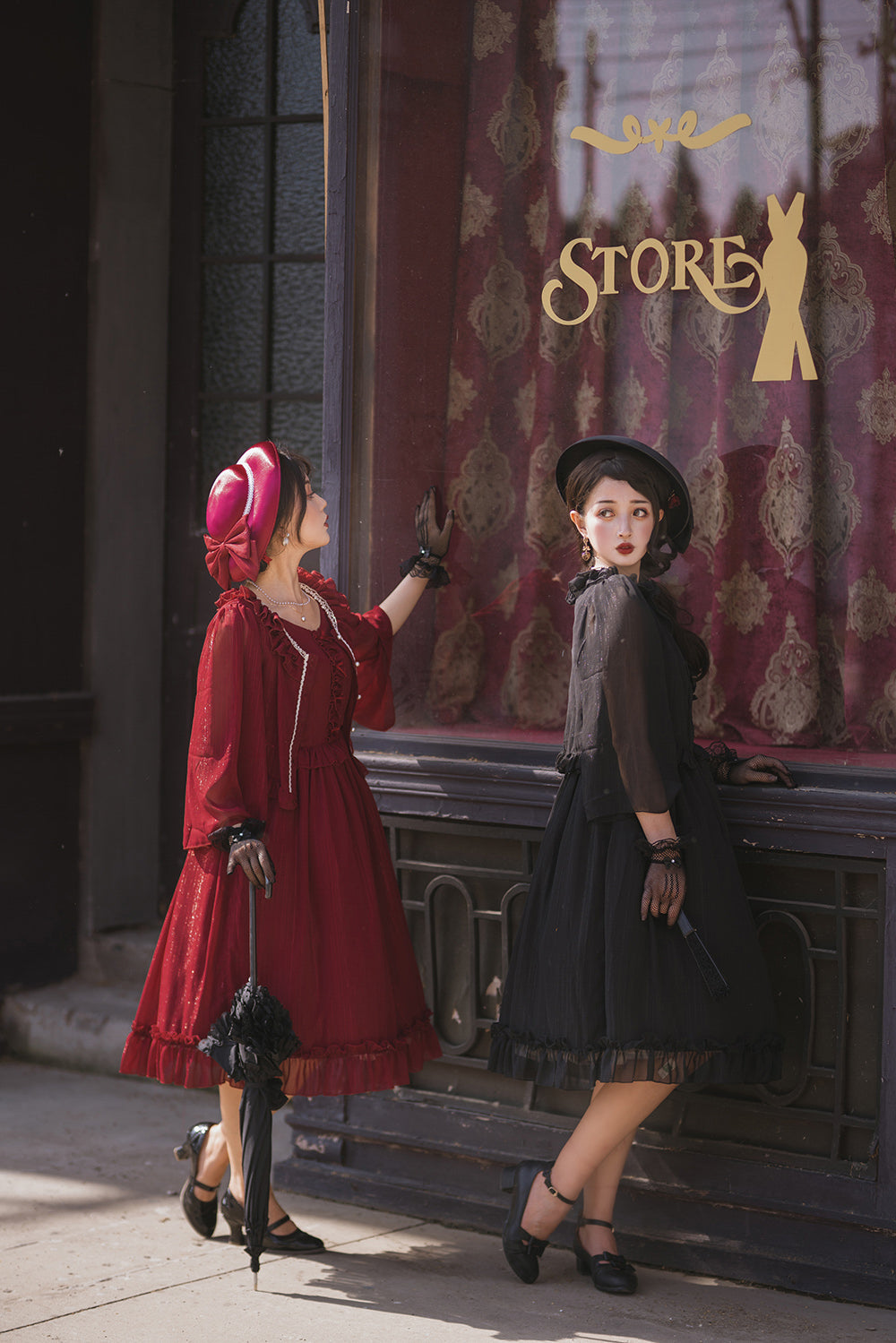 Rhine Riverside - Summer Lolita Chiffon Cardigan - image 14