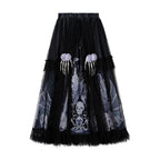Withered Bone Specter Gothic Lolita Skirt Set - image 7