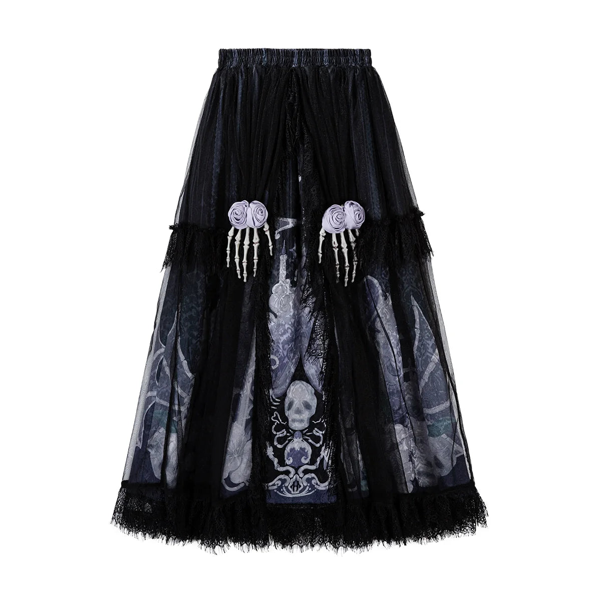 Withered Bone Specter Gothic Lolita Skirt Set - image 7