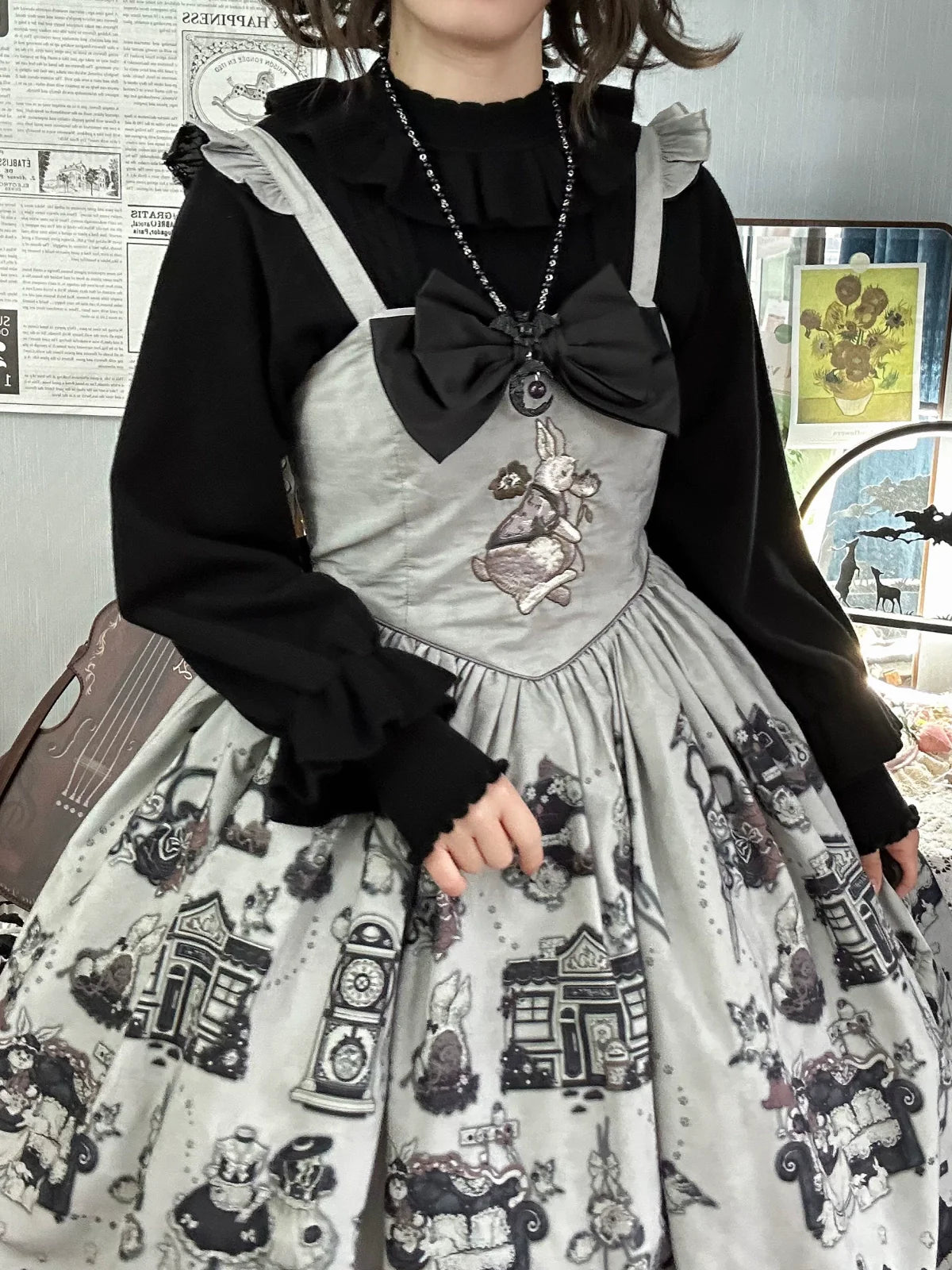 Sweet Lolita Sweater Autumn and Winter Lolita Inner Wear - image 28