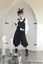 Secret Morning News - Vintage Ouji Lolita Vest Blouse Bloomers - image 33