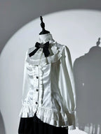 Bloodline Duke - Gothic Lolita SK Suit Spider Web Vest and Blouse - image 21