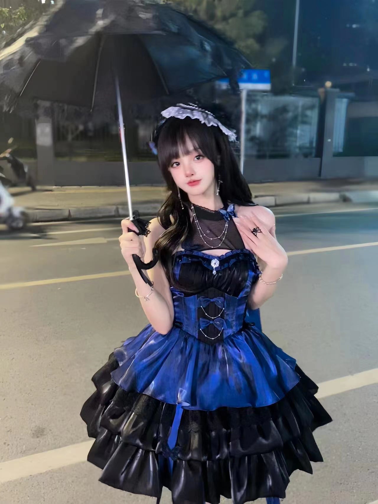 Love Goddess - Elegant Lolita Dress Halter Puff Princess JSK Dress - image 6