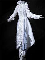 Crumbling Skeleton - Ouji Lolita Fishbone Embroideried Vest & Pants Suits - image 24