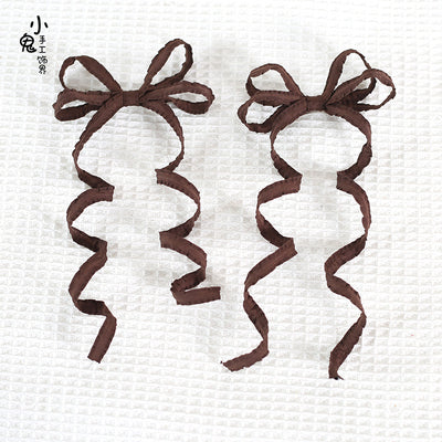 Sweet Lolita Spiral Ribbon Headdress - image 8