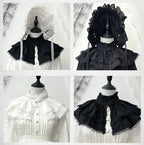 A Quiet Place - Nun Style Gothic Lolita OP Dress - image 18