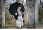 Gothic Lolita Black Cropped Cardigan Jacket - image 8