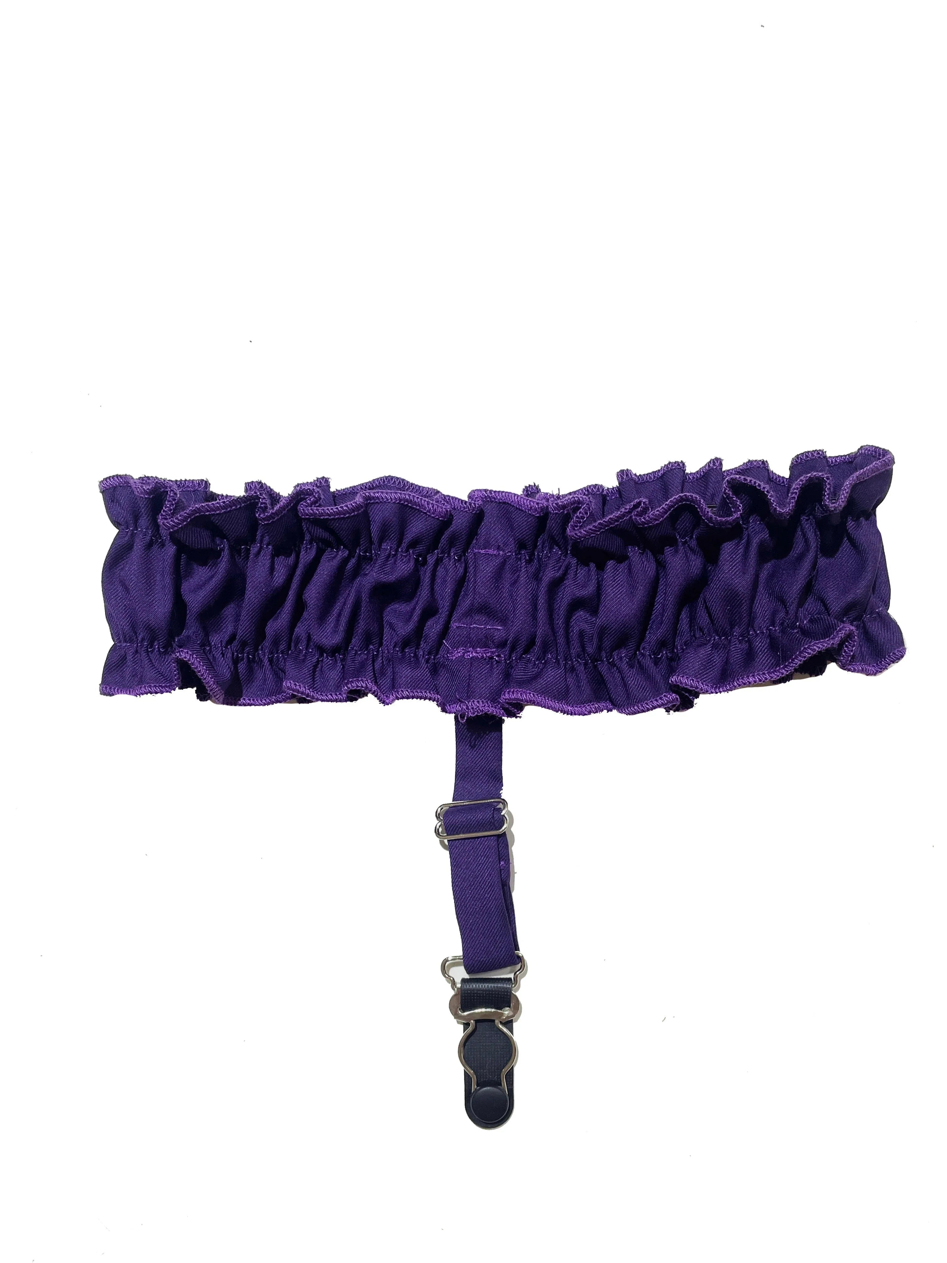WONKA Gothic Lolita Purple Blouse and High Waist Shorts Set - image 14