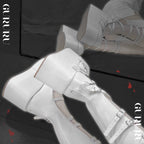 Gothic Doll - Gothic Lolita Platform Shoes, Adjustable Shoe Straps - image 18