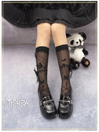 Wedding Night Butterfly - Kawaii Lolita Summer Tights - image 20