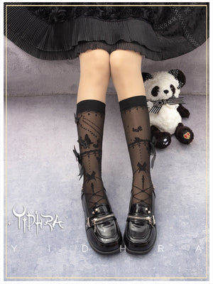 Wedding Night Butterfly - Kawaii Lolita Summer Tights - image 20