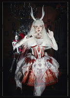 Bone Dragon - Gothic Lolita Corset JSK Dress Set with Embroidery - image 1