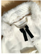 Winter Island Memory - Elegant Lolita Winter Coat & OP Dress Set - image 32