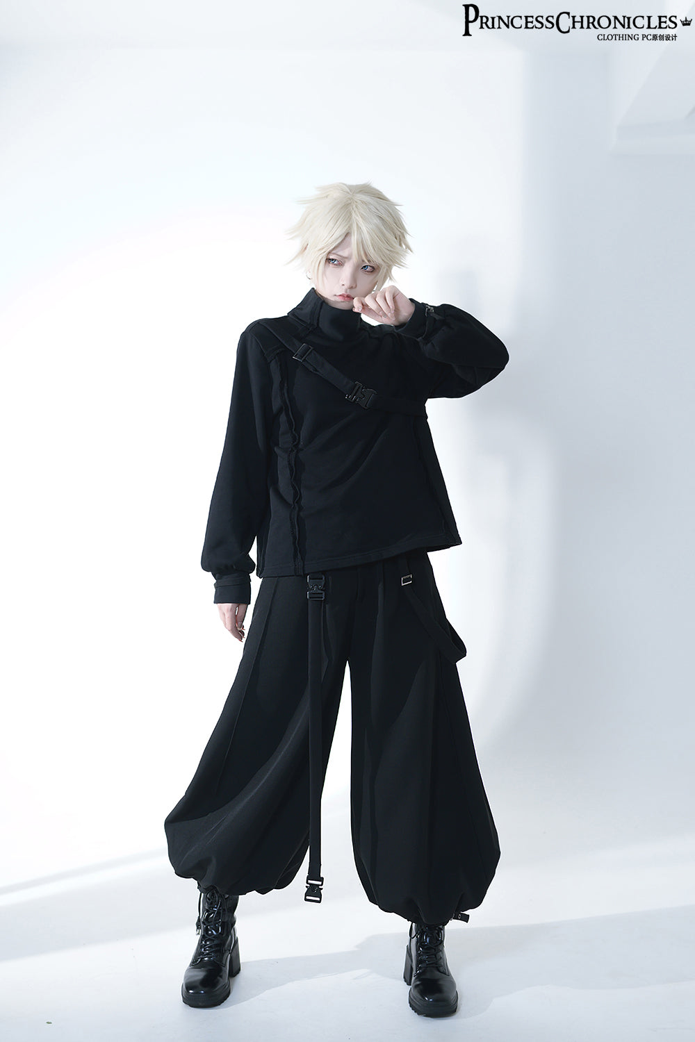 Functional Rabbit Handsome Gothic Ouji Pantsuit - image 18