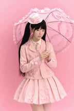 Promise After Class - Old School Lolita Fitted Blazer & Pleated Skirt Set - image 1