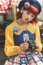 Strawberry Rose - Vintage American Casual Lolita JSK Dress - image 10