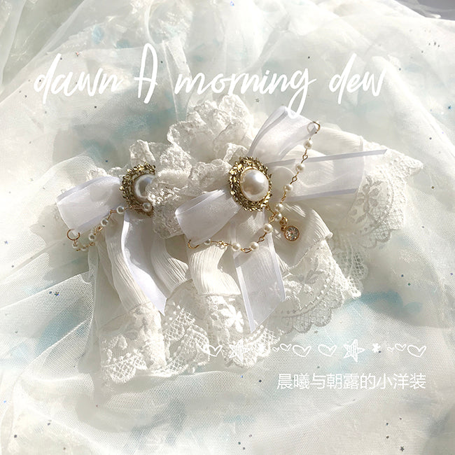 Flower Wedding Lolita Accessories Headdress Set - image 2