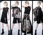 Night Instructions Embroidered Ouji Shorts - image 3