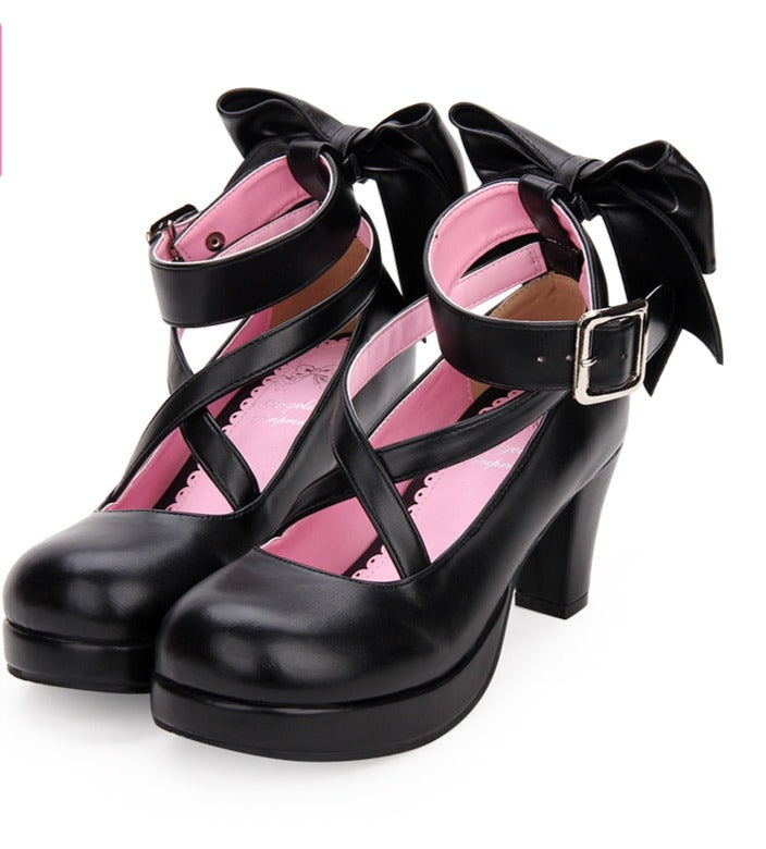 Elegant Princess Lolita Heels Shoes - image 2
