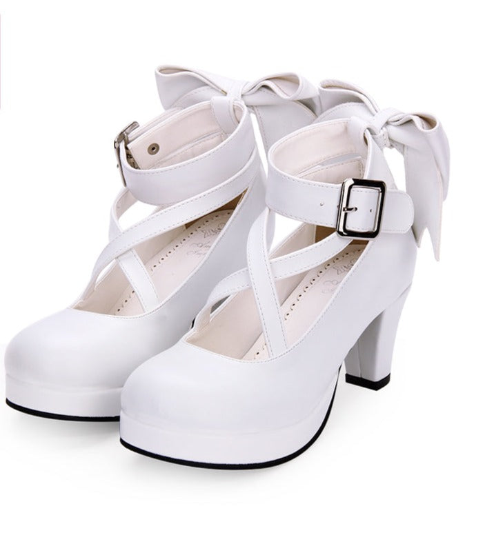 Elegant Princess Lolita Heels Shoes - image 3