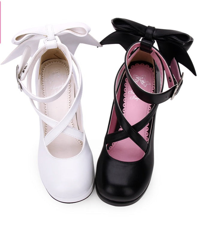 Elegant Princess Lolita Heels Shoes - image 5