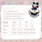 POSHEPOSE - Snow Princess Princess Dress - official POSHEPOSE size chart