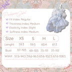 POSHEPOSE - Princess of the Heart Dress - official POSHEPOSE size chart