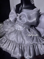 POSHEPOSE - Shining Moon Silver Dress - POSHEPOSE image 11