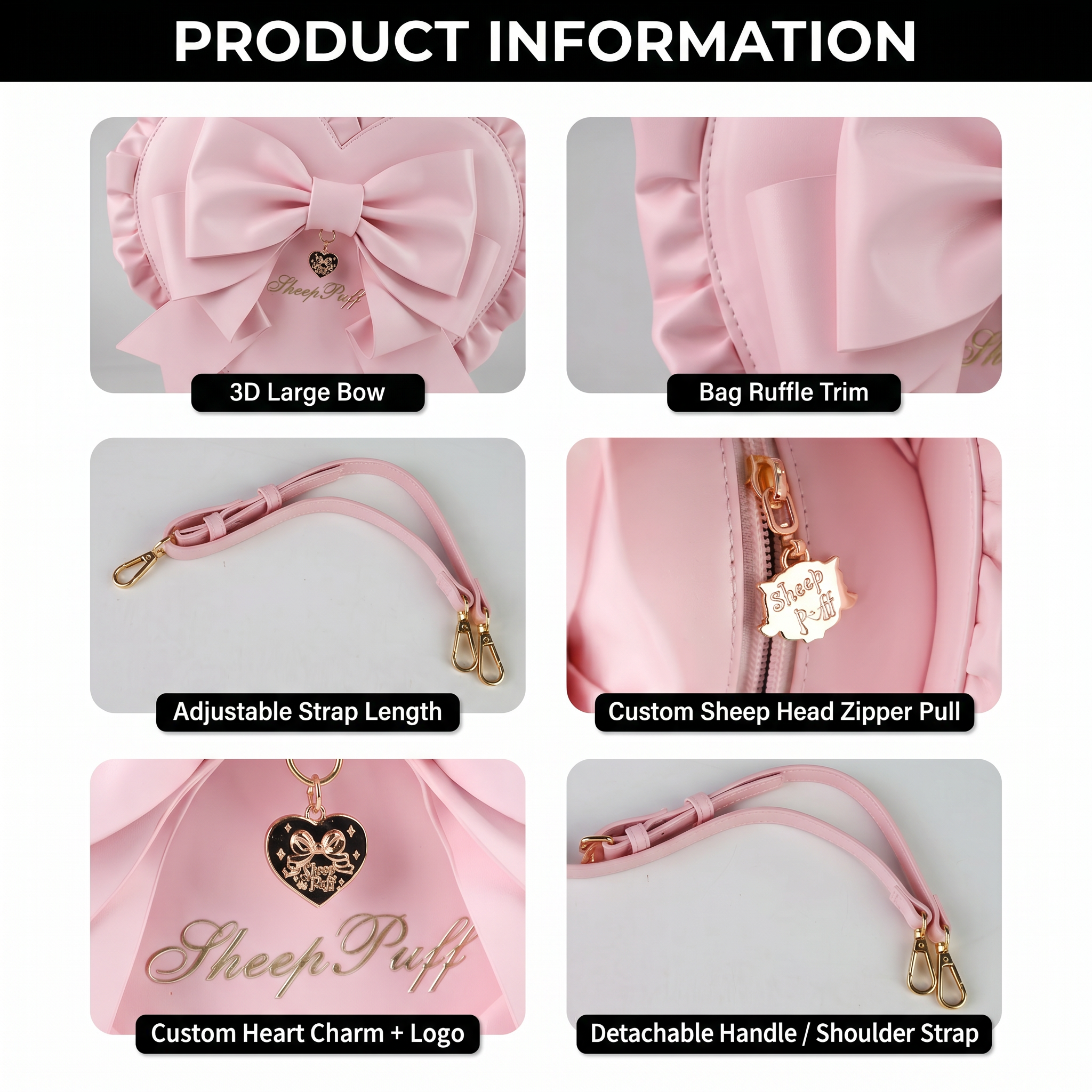 Love Knot - Bow Lolita Handbag - image 16