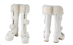 Elegant Winter Lolita Bow Boots - image 10