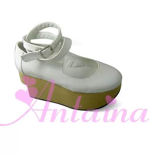 Punk Lolita High Platform Ankle-Strap Shoes - image 14