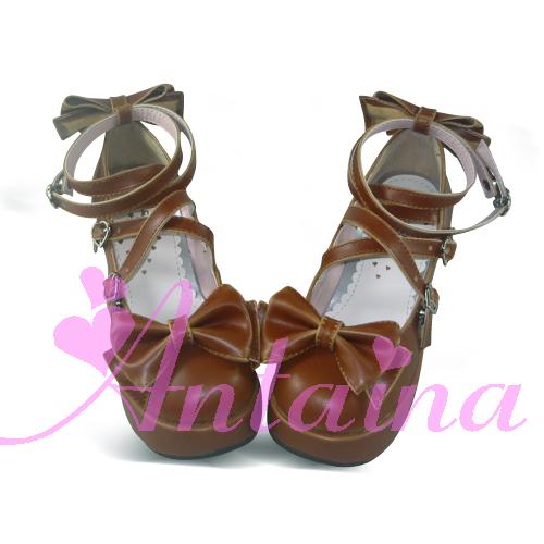 Lolita Bow Strap Shoes, Multicolors - image 61