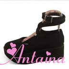 Punk Lolita High Platform Ankle-Strap Shoes - image 68