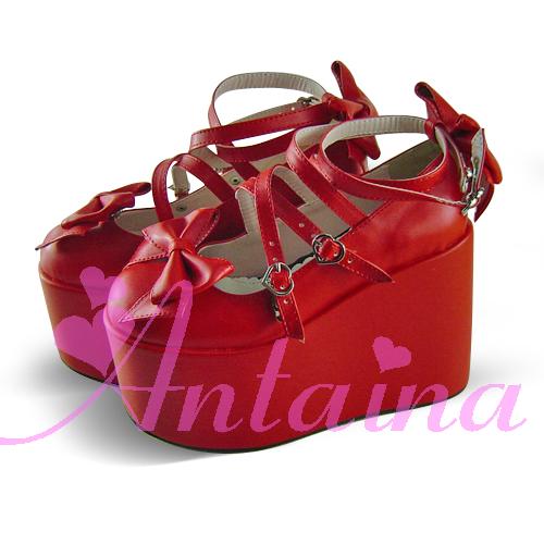 Lolita Bow Platform Shoes Multiple Colors - image 22