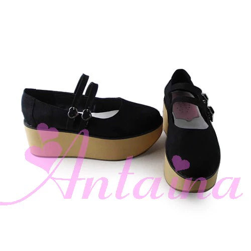 Punk Lolita High Platform Ankle-Strap Shoes - image 55
