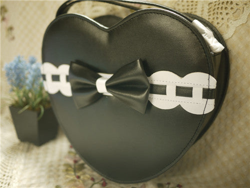 Cute Heart-Shaped Lolita Bag - image 16