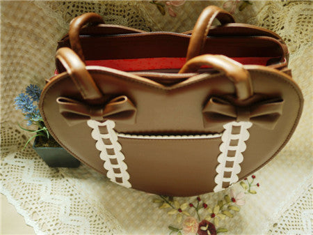 Satin Bridge - Heart-shape Lolita Bag - image 26