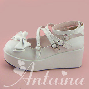Lolita Bow Platform Shoes Multiple Colors - image 4