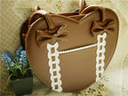Satin Bridge - Heart-shape Lolita Bag - image 24