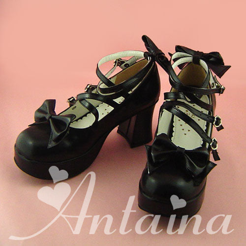 Lolita Bow Strap Shoes, Multicolors - image 57