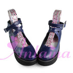 Punk Lolita High Platform Ankle-Strap Shoes - image 40