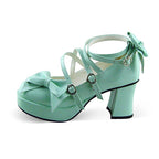 Lolita Bow Strap Shoes, Multicolors - image 46