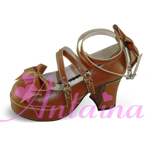 Lolita Bow Strap Shoes, Multicolors - image 20