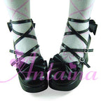 Lolita Bow Strap Shoes, Multicolors - image 44