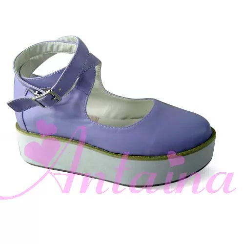 Punk Lolita High Platform Ankle-Strap Shoes - image 28