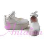Punk Lolita High Platform Ankle-Strap Shoes - image 10