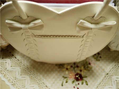 Satin Bridge - Heart-shape Lolita Bag - image 10