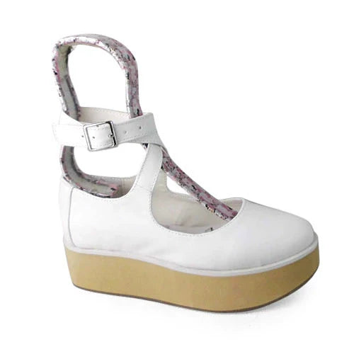 Punk Lolita High Platform Ankle-Strap Shoes - image 15